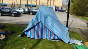 Retro tent